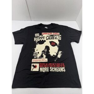 Friday the 13th Summertime Scares T-Shirt – Happy Camping Camp Crystal Lake